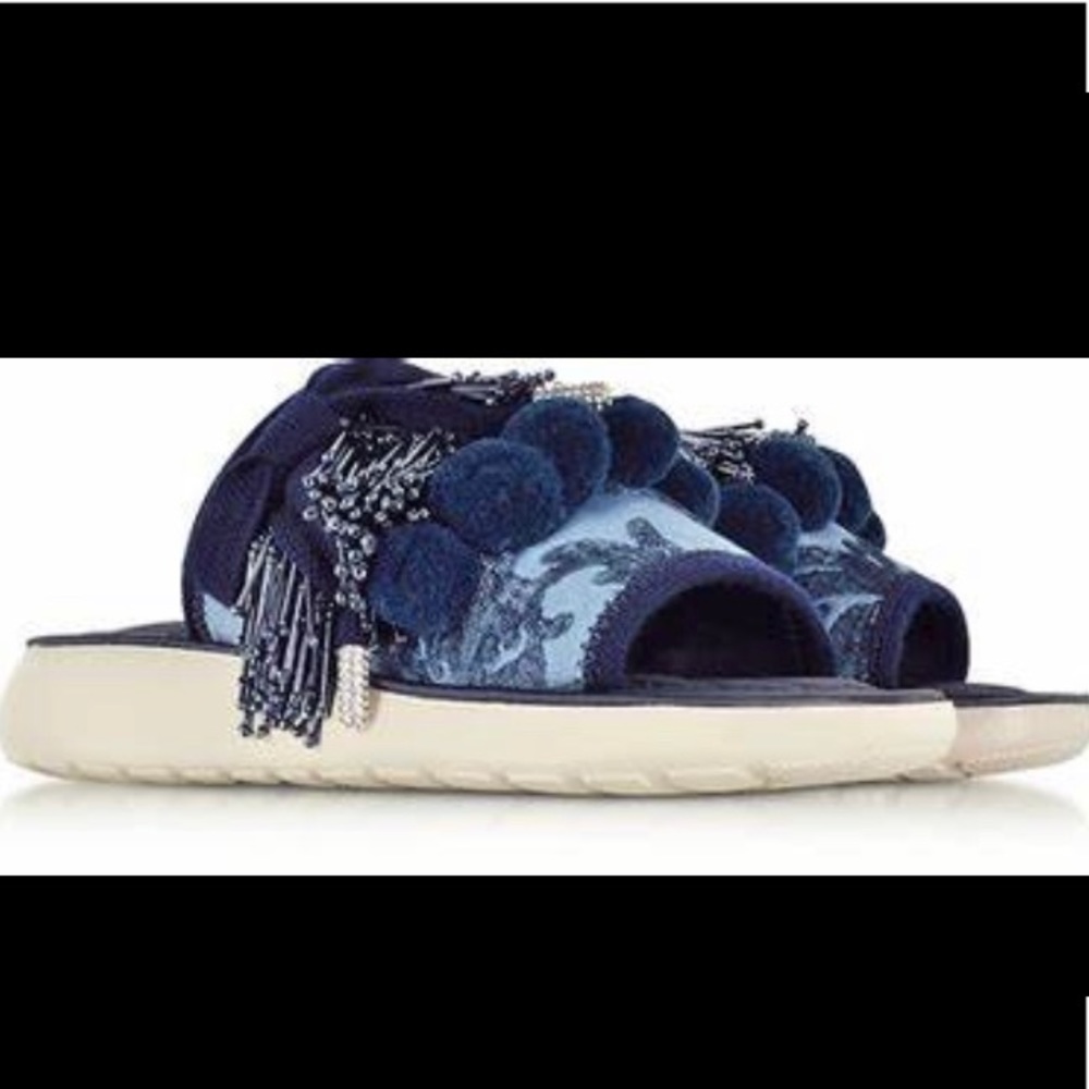 Marc Jacobs Emerson Pompom Sport Sandals
